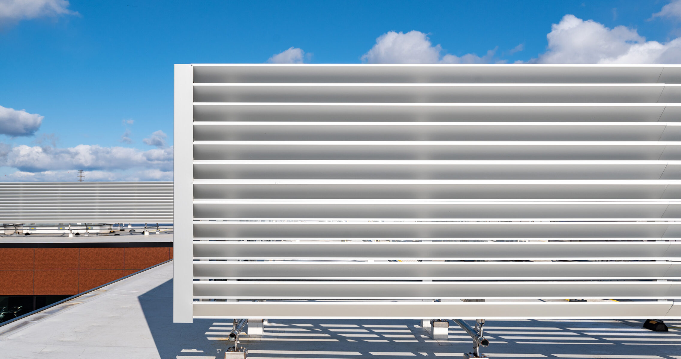 Aluminum Louvers RoofScreen