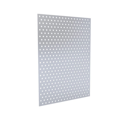 Perforated panel 23% open area used for equipment screen cladding