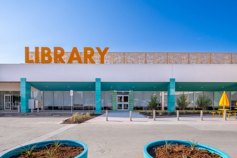 GeoMetal™ Decorative Metal Helps Reshape the North Garland Public